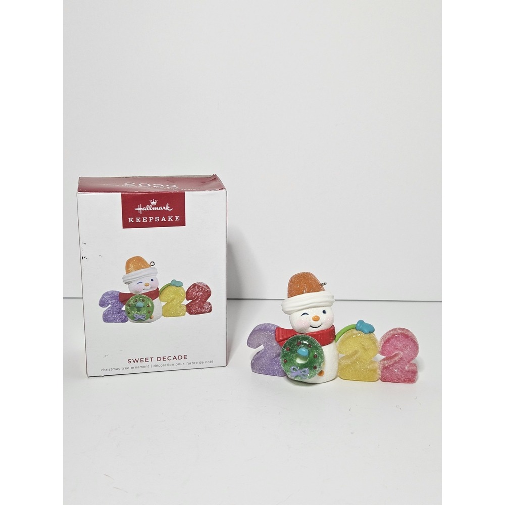 2022 Hallmark Keepsake Sweet Decade 3rd Series Ornament Snowman Gumdrop